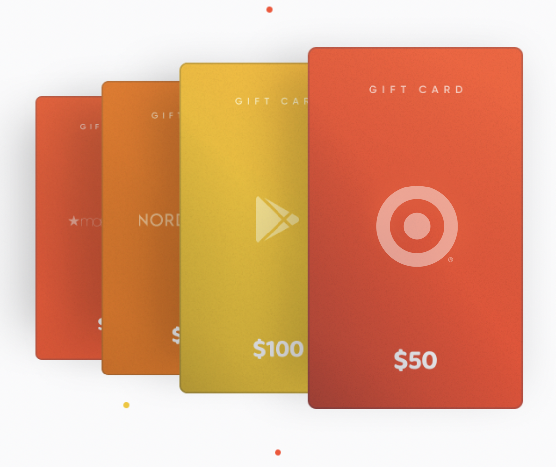 gift card icons